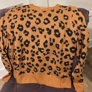 Old Navy Animal Print Sweater